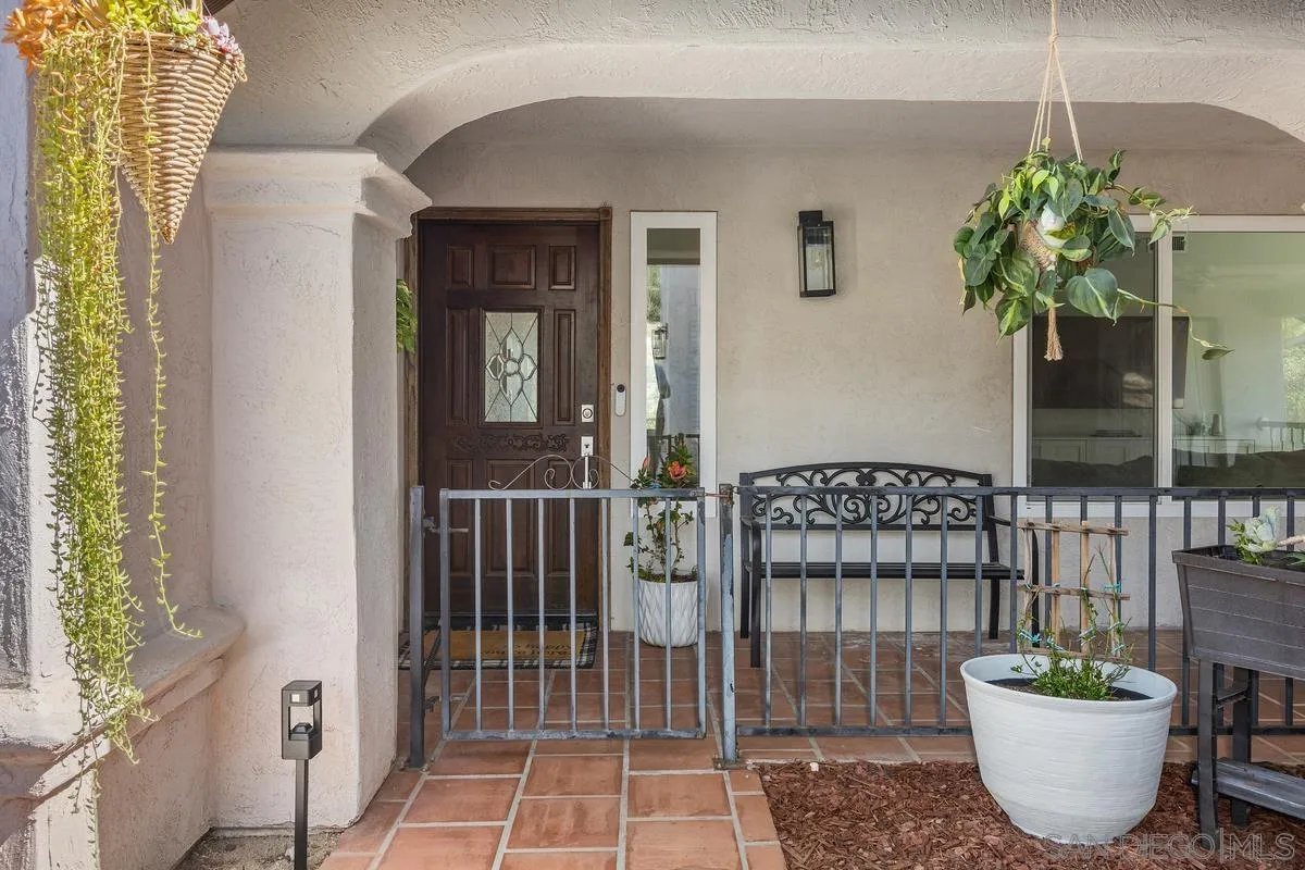 23969 Nectar Way Ramona, CA 92065 - Photo 5 of 54 a view of a balcony with a potted plant