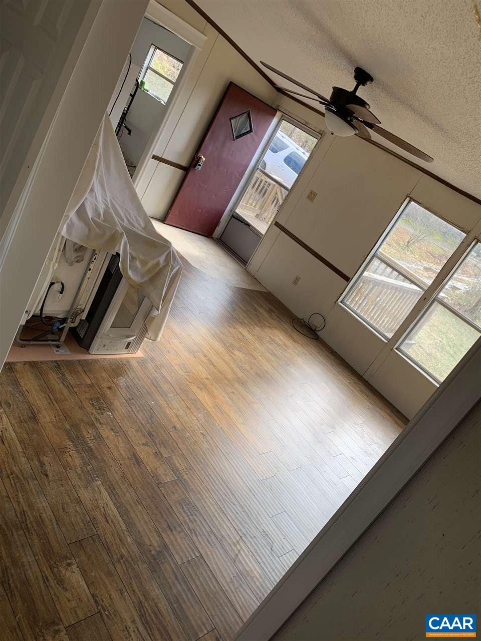 8914 Durrette Road Afton, VA 22920 - Photo 6 of 30 wooden floor with view of living room