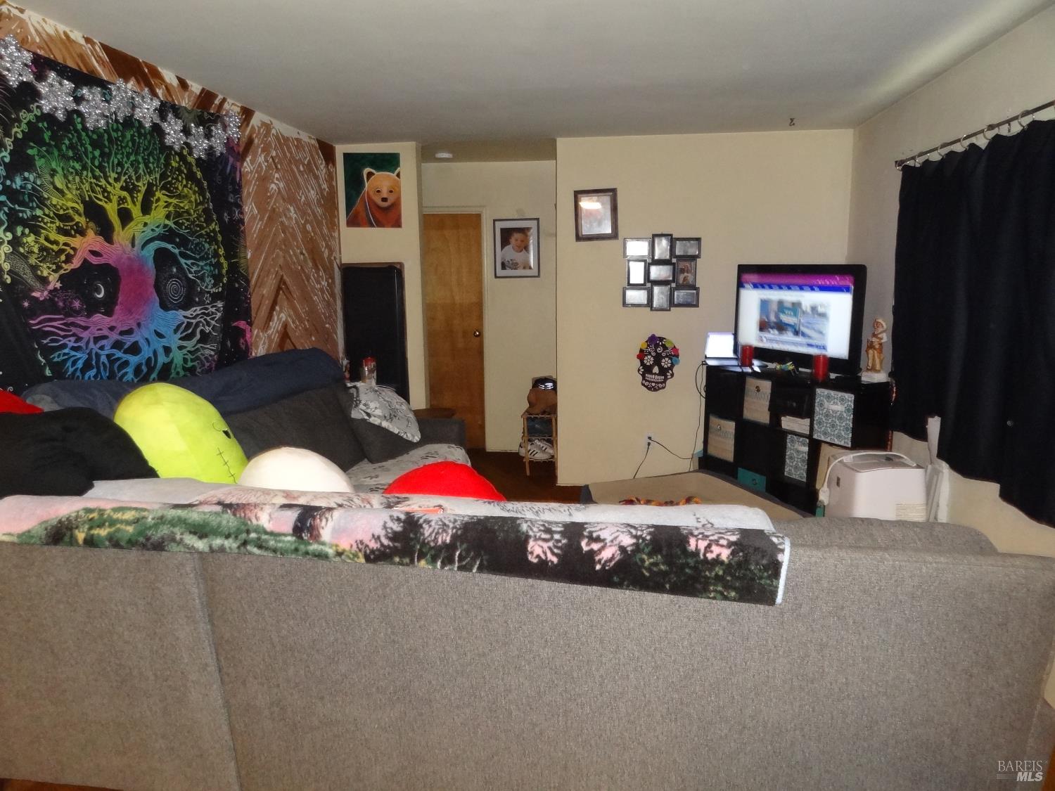 1005 Temple Avenue Santa Rosa, CA 95404 - Photo 14 of 20 a living room with furniture and a flat screen tv