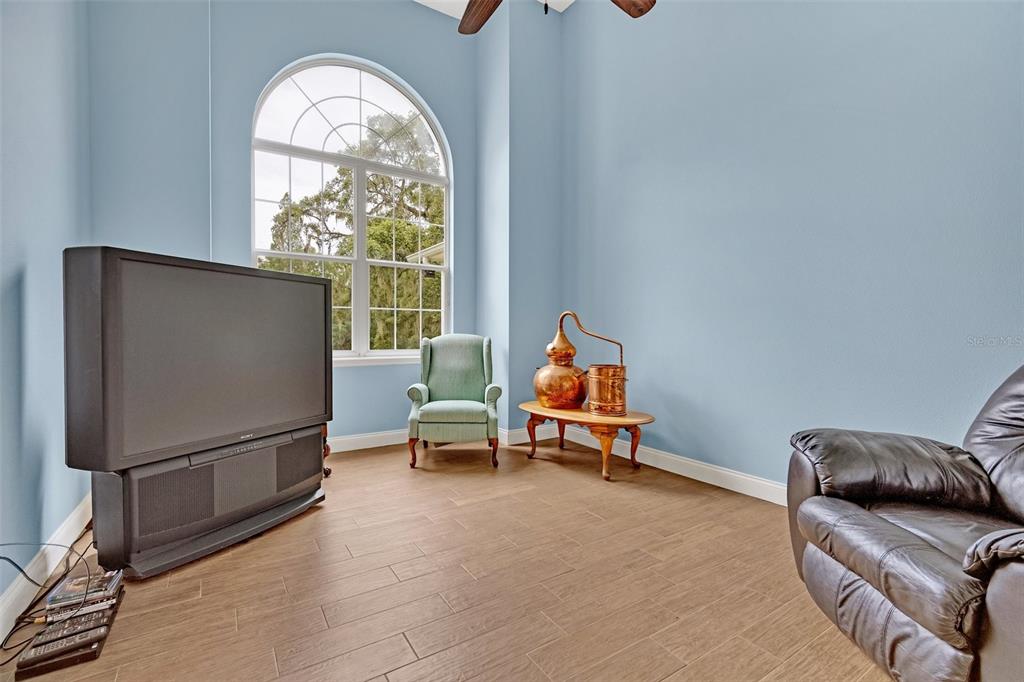 9824 Brantley Road Lithia, FL 33547 - Photo 5 of 38 a living room with furniture a window and a flat screen tv