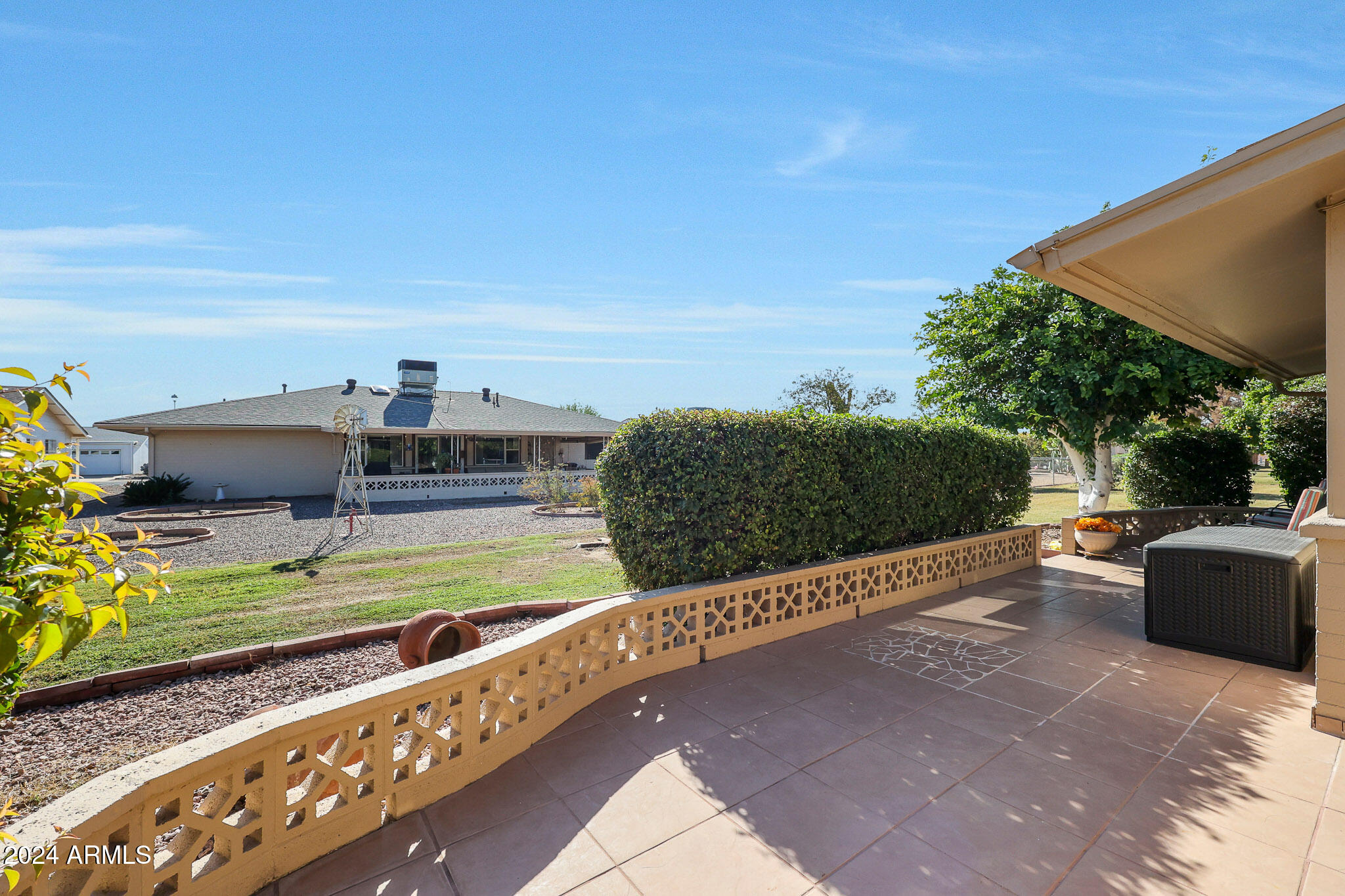 10137 West Mountain View Road Sun City, AZ 85351 - Photo 32 of 34 a view of a terrace