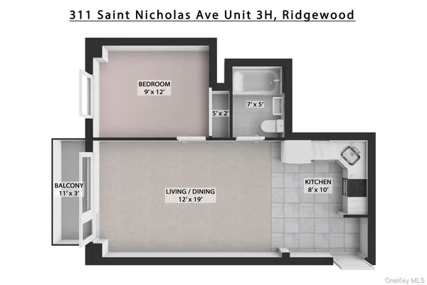$589,000 | 311 St Nicholas Avenue, Unit 3H | Ridgewood