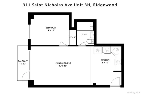 $589,000 | 311 St Nicholas Avenue, Unit 3H | Ridgewood