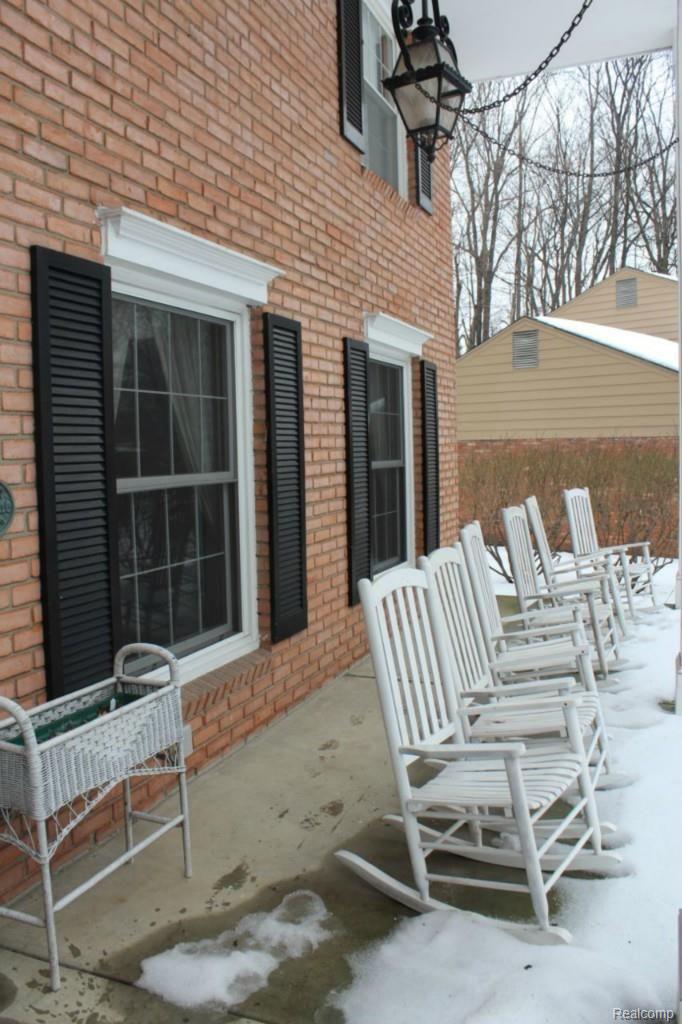 JUST IMAGINE "ROCKING" THE DAY AWAY ON YOUR FRONT PORCH!!!