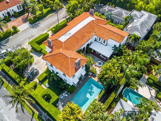 80 Middle Road Palm Beach, FL 33480 - Photo 32 of 33 an aerial view of a house