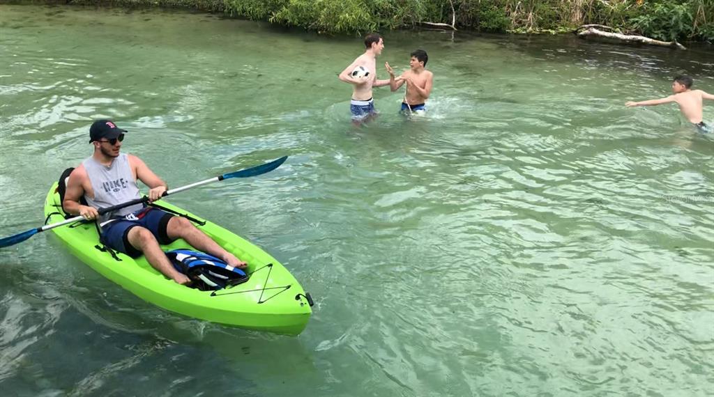 6499 Nebula Street Weeki Wachee, FL 34613 - Photo 51 of 54 a backyard of a house with a yard and outdoor seating