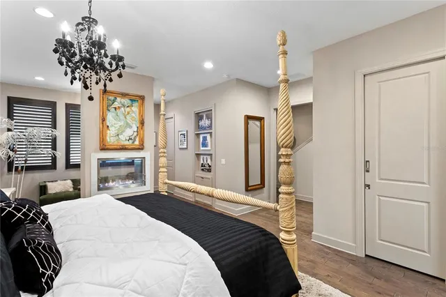 a spacious bathroom with a bathtub and sink