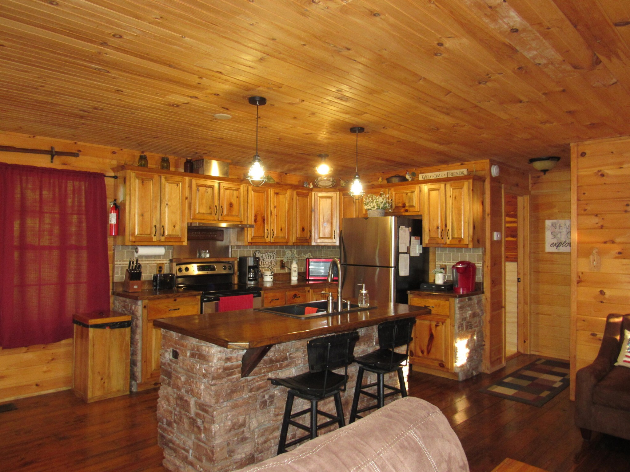 228 Ridge Road Lancing, TN 37770 - Photo 8 of 40 a view of a dining room with furniture