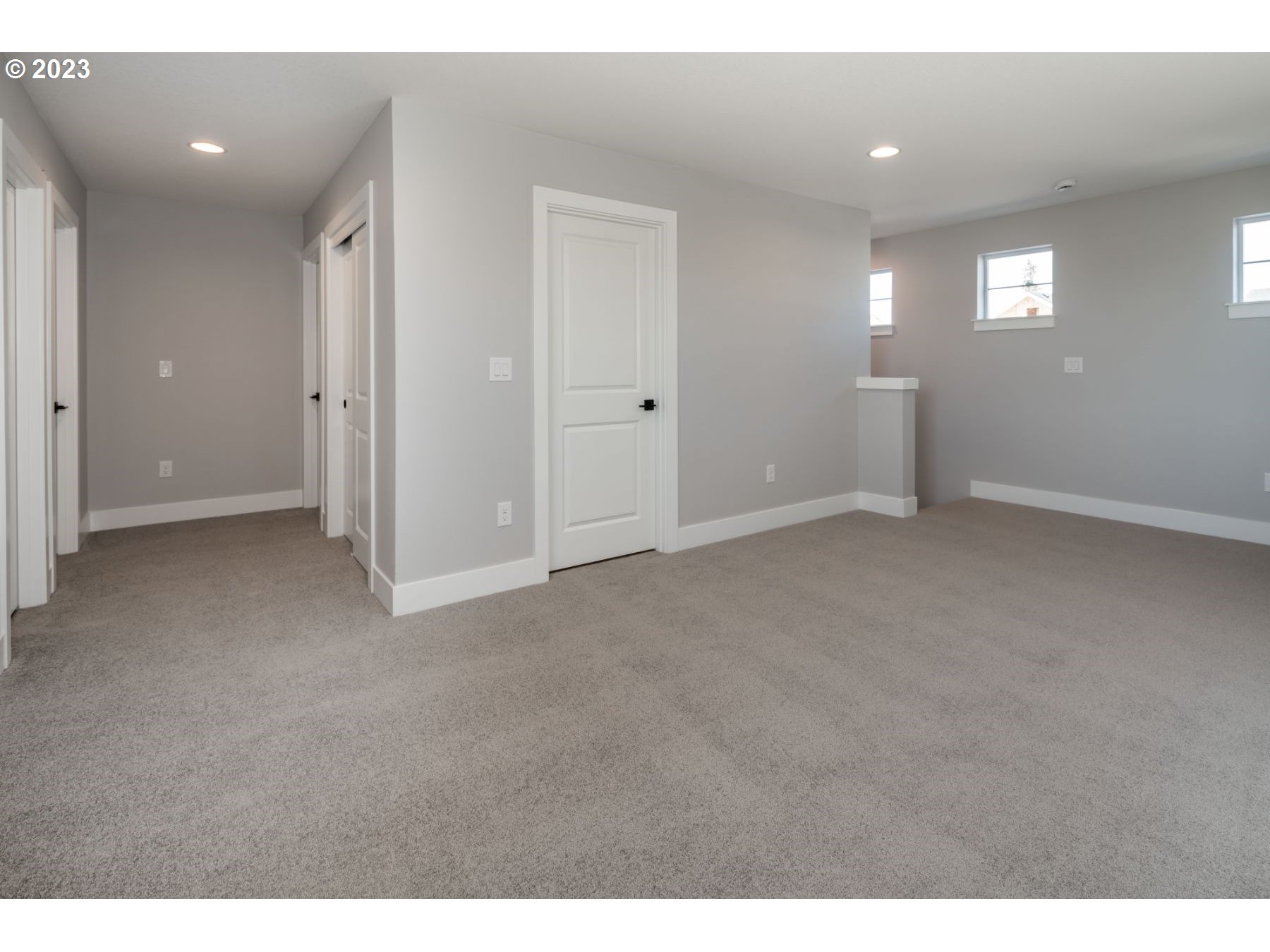 813 Northwest 178th Street Ridgefield, WA 98642 - Photo 16 of 21 a view of an empty room with window and stairs