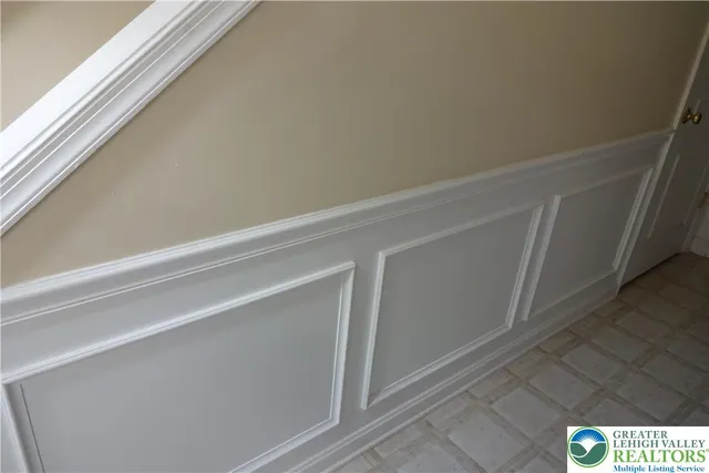 a close view of closet