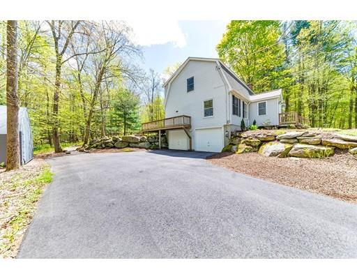 125 Thayer Road Monson, MA 01057 - Photo 25 of 30 a view of a house with backyard and trees