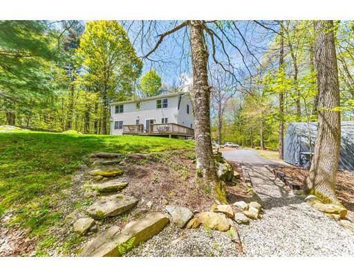 125 Thayer Road Monson, MA 01057 - Photo 28 of 30 a view of a yard with plants and trees
