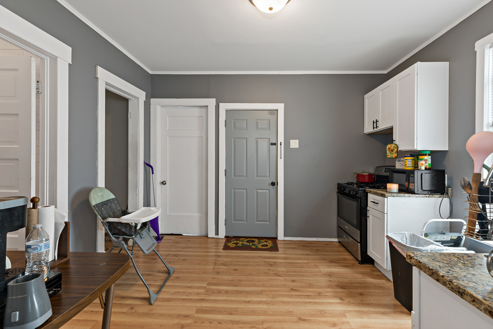 3441 Chicago Road Steger, IL 60475 - Photo 17 of 28 a view of a kitchen with workspace and a window
