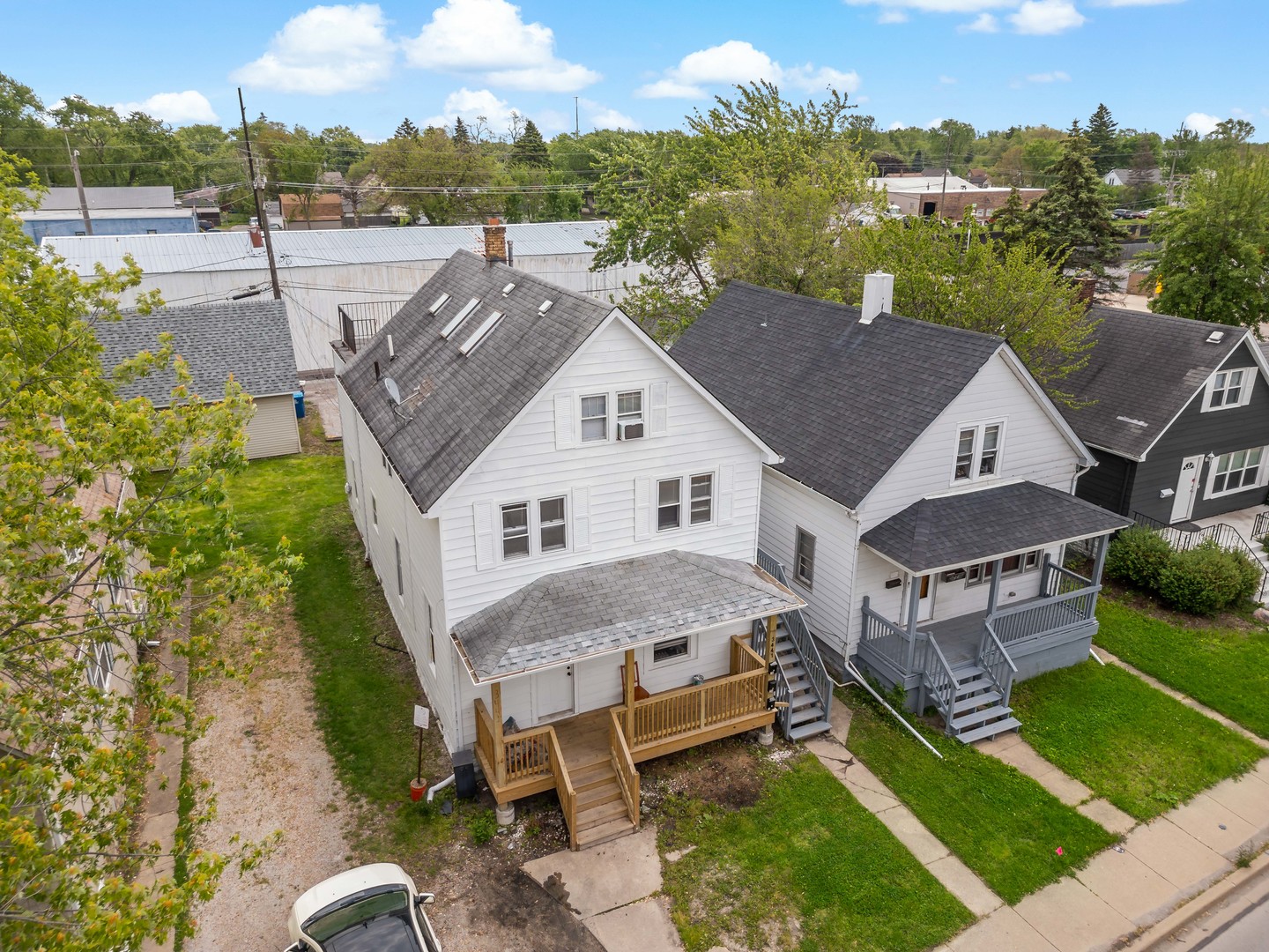 3441 Chicago Road Steger, IL 60475 - Photo 3 of 28 a aerial view of a house with a yard