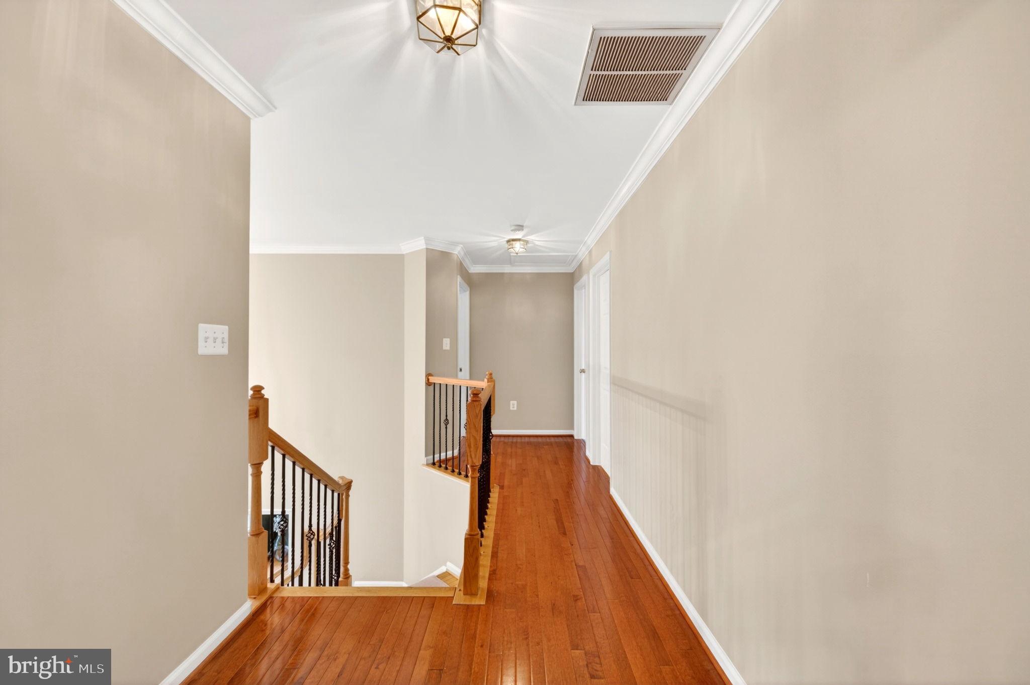 8 North Pointe Terrace Middletown, MD 21769 - Photo 36 of 74 a view of a hallway with wooden floor