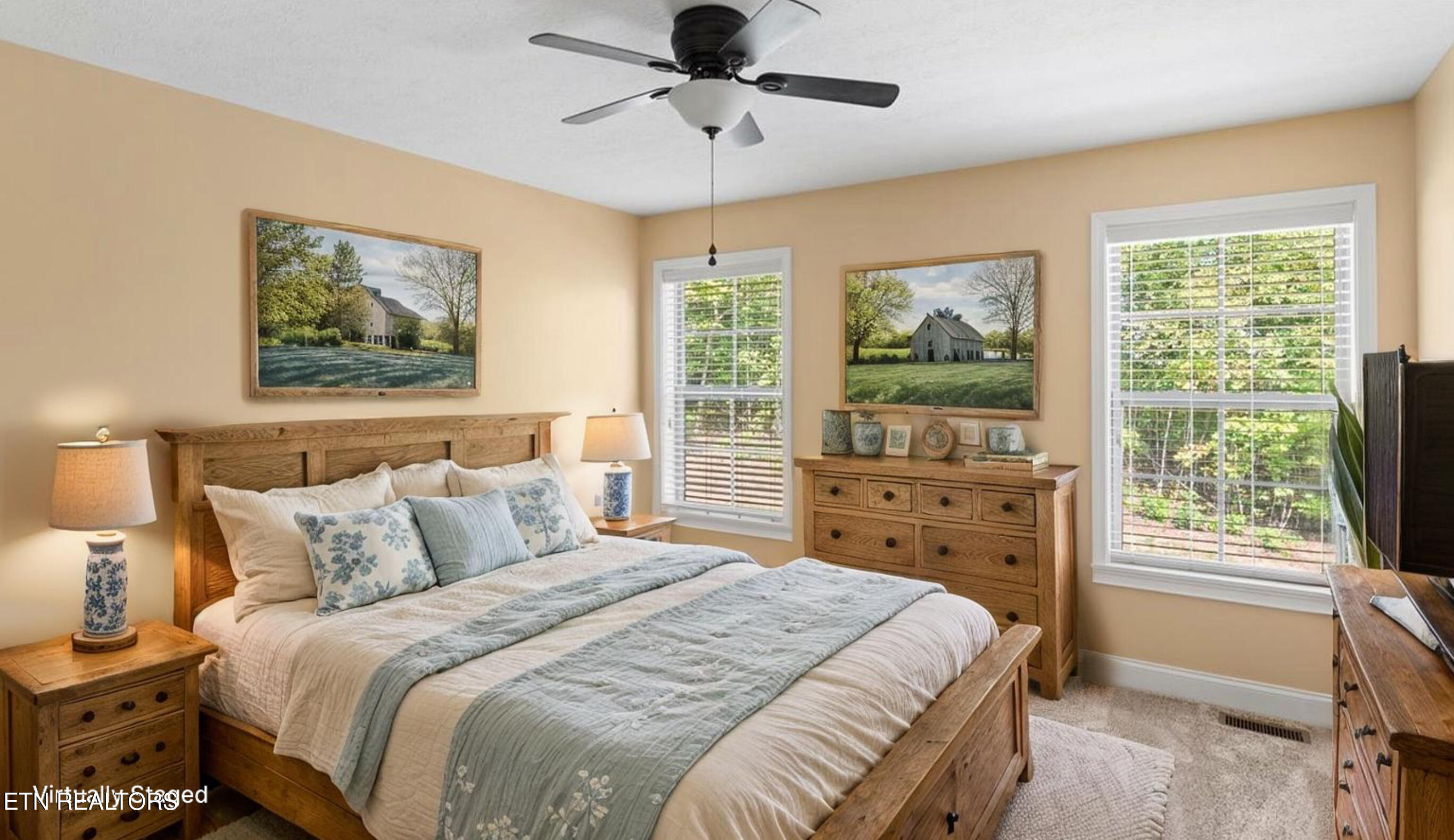 449 Hickory Point Lane Maynardville, TN 37807 - Photo 32 of 58 Virtually staged Bed 2