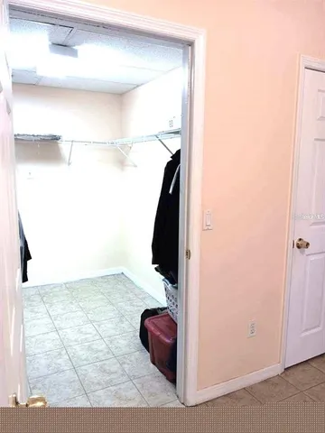 a view of walk in closet