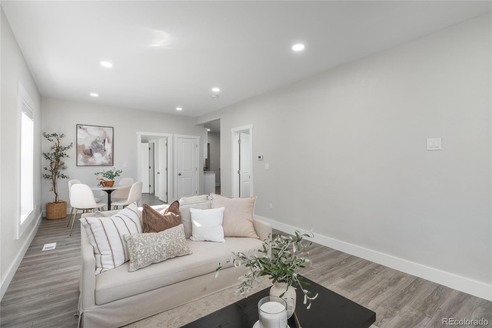2339 South Acoma Street Denver, CO 80223 - Photo 6 of 36 a living room with furniture and a potted plant