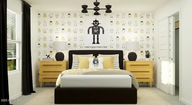 a close view of walk in closet