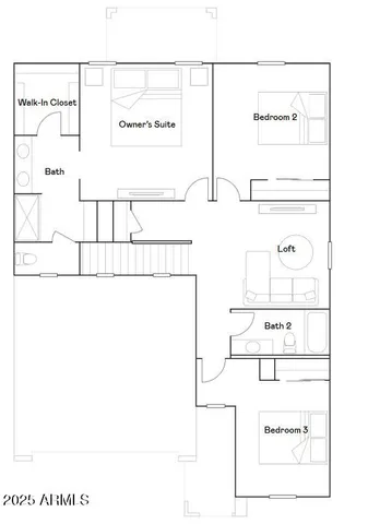 a room with a table and chair