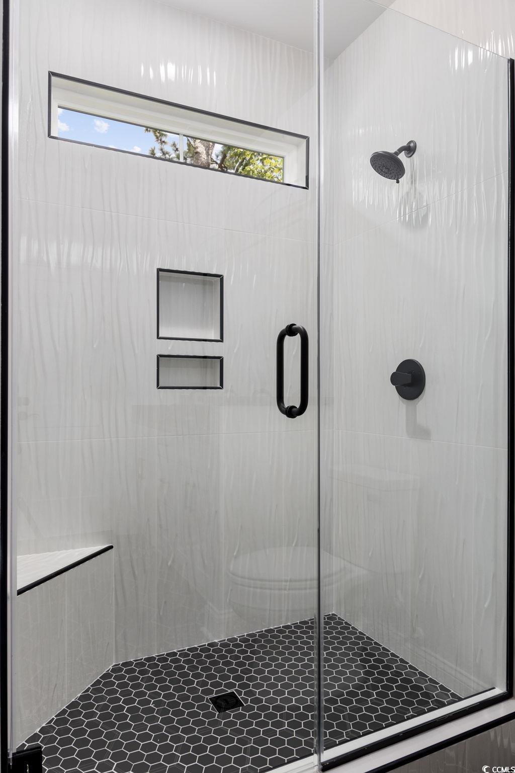 4806 North Kings Highway Myrtle Beach, SC 29577 - Photo 14 of 38 Bathroom with a shower stall