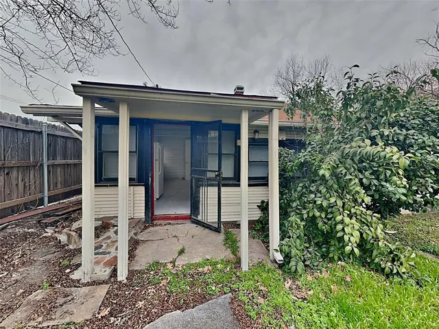 front view of a house with a porch