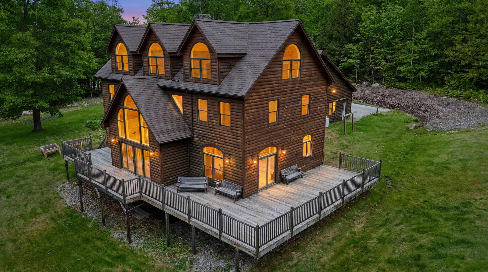1194 Mercer Road Mercer, ME 04957 - Photo 1 of 118 Twilight