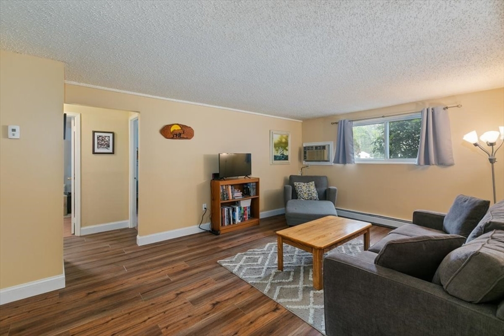 25 Clark's Road, Unit 101 Amesbury, MA 01913 - Photo 6 of 32 a living room with furniture and a wooden floor
