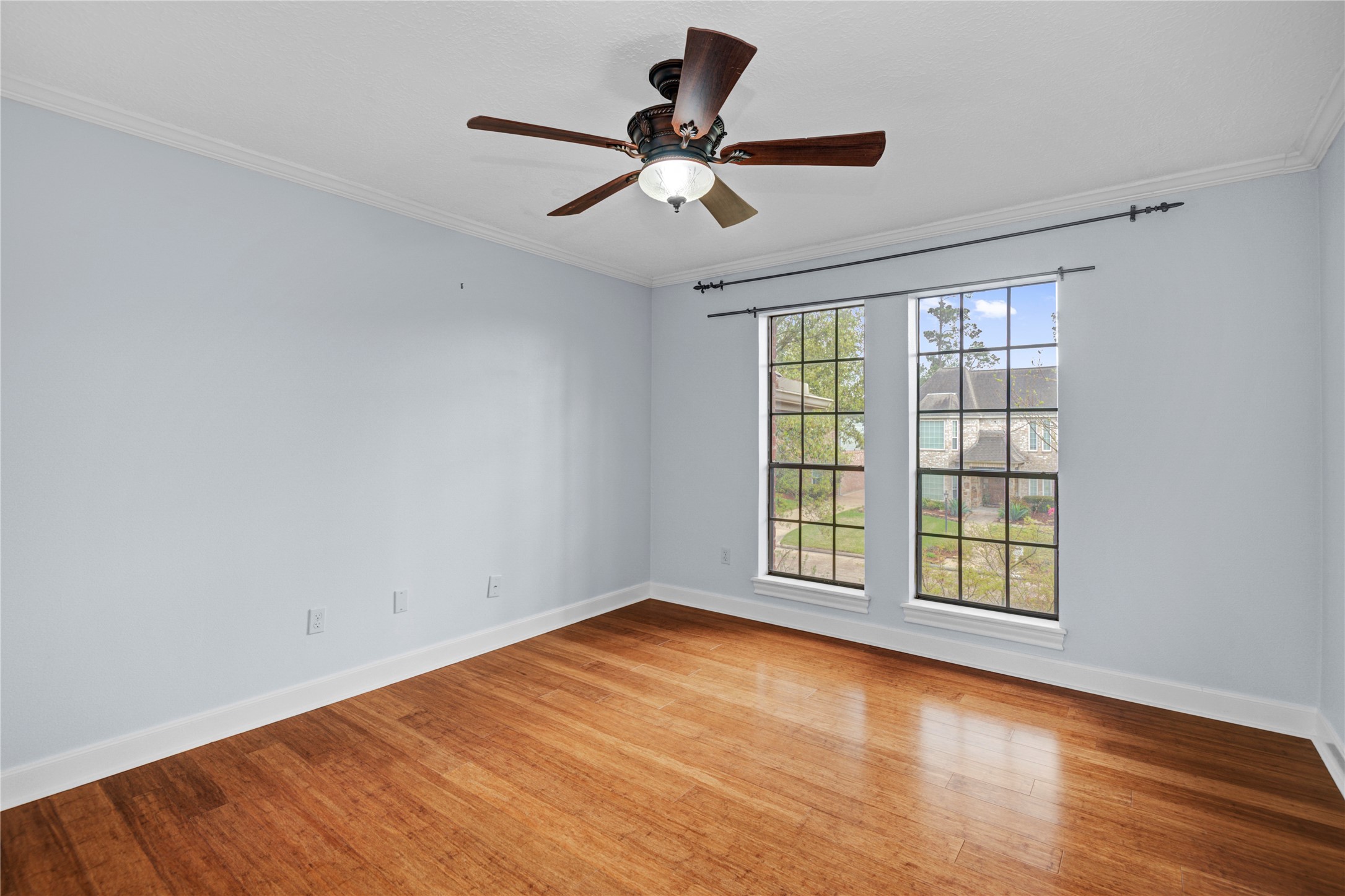 8412 Hidden Trail Lane Spring, TX 77379 - Photo 30 of 43 This additional upstairs bedroom provides generous space, natural light, and flexibility for family, guests, or a secondary workspace.