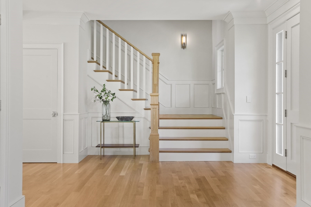 56 Sunset Rock Road Andover, MA 01810 - Photo 22 of 42 a view of an entryway with staircase