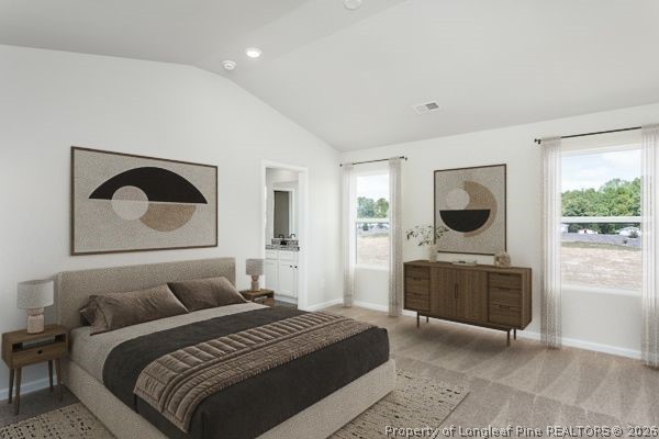 28 Rider Street Broadway, NC 27505 - Photo 17 of 22 a bedroom with a bed and a television