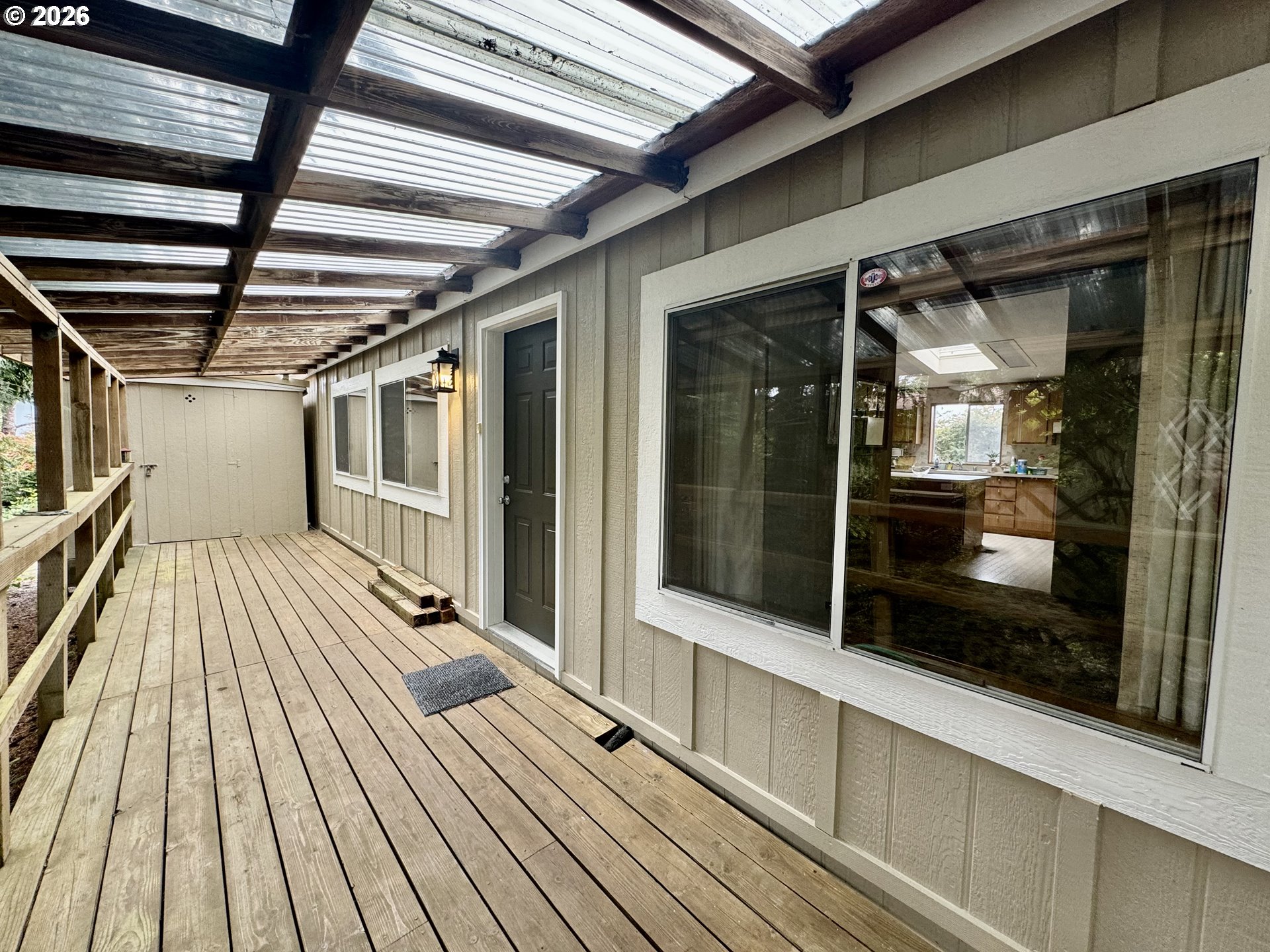1600 Rhododendron Drive, Unit 245 Florence, OR 97439 - Photo 6 of 47 a view of balcony with wooden floor