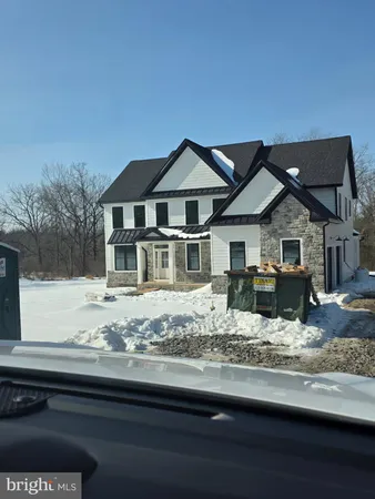a front view of a house with windows
