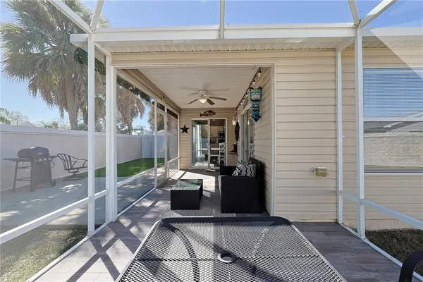 a view of deck with patio