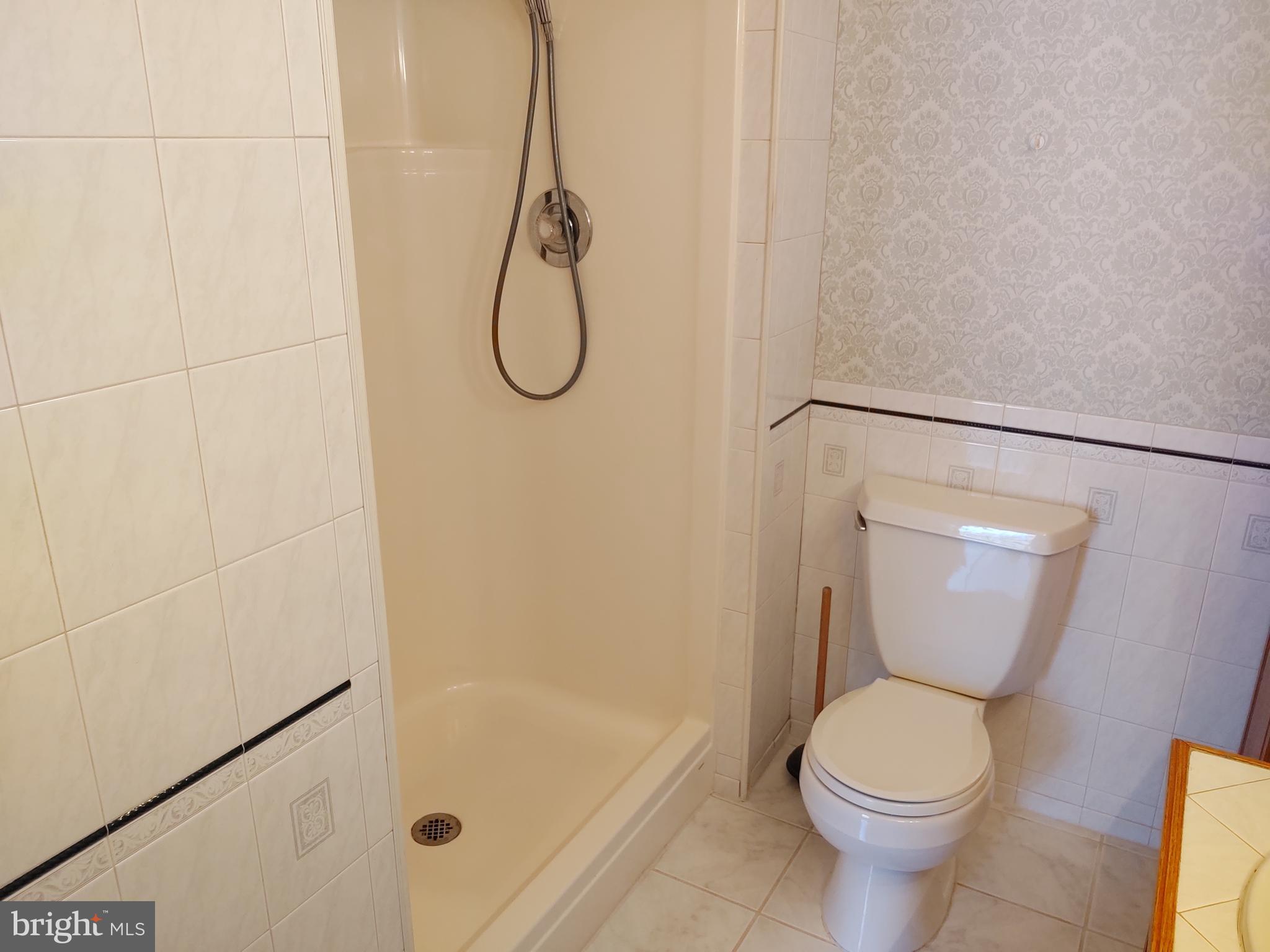 609 Mann Road Deale, MD 20751 - Photo 18 of 24 a bathroom with a toilet and a shower