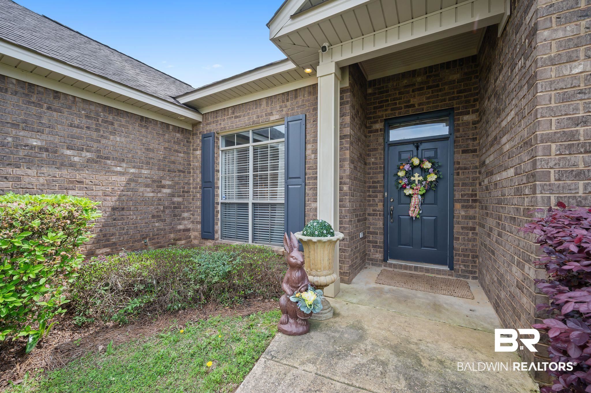 9837 Harmony Ridge Drive Semmes, AL 36575 - Photo 3 of 29 Property entrance featuring brick siding