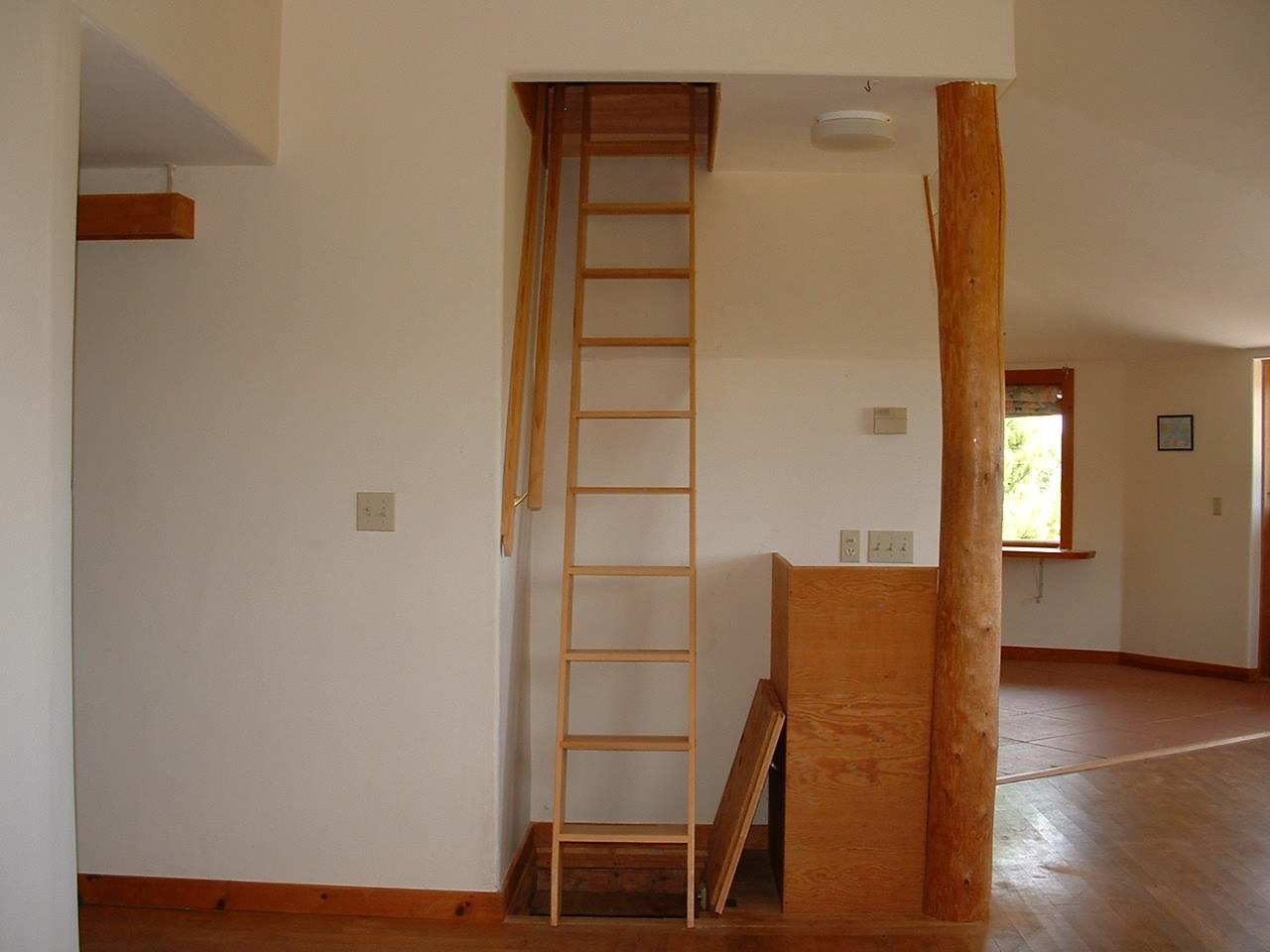 1755 Port Road Machiasport, ME 04655 - Photo 28 of 35 Guest Cottage-Stairs to Tower Room