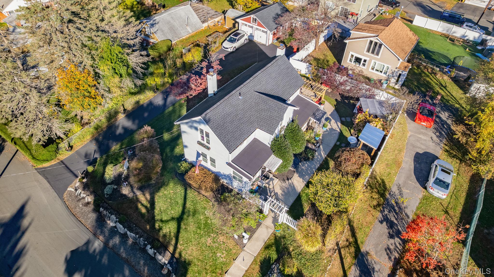 22 High Street Garnerville, NY 10923 - Photo 2 of 49 an aerial view of a house with a yard