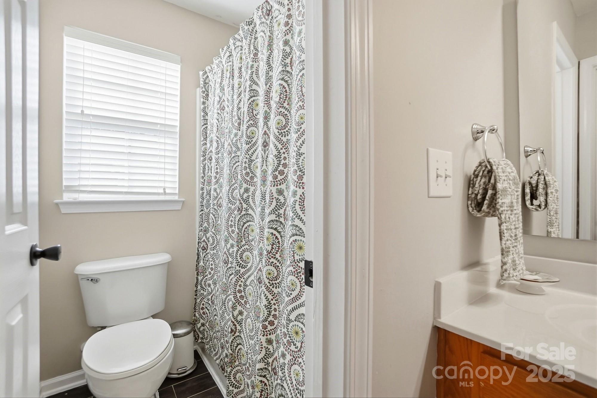 7200 Cascading Pines Drive Tega Cay, SC 29708 - Photo 29 of 39 a white toilet sitting next to a bathroom sink