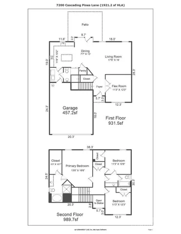 $445,000 | 7200 Cascading Pines Drive, Tega Cay, SC 29708