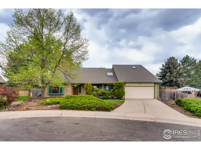 a aerial view of a house