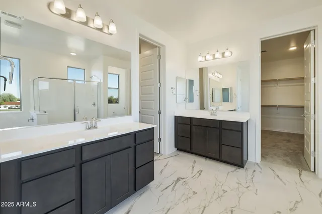 a view of a room that has a large window in it