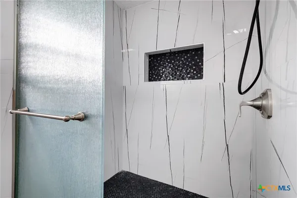 a view of a closet area