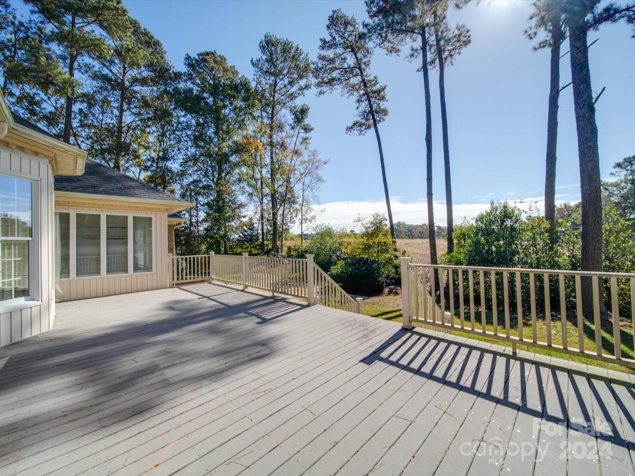 205 James Road Oakboro, NC 28129 - Photo 6 of 48 a view of backyard with a deck