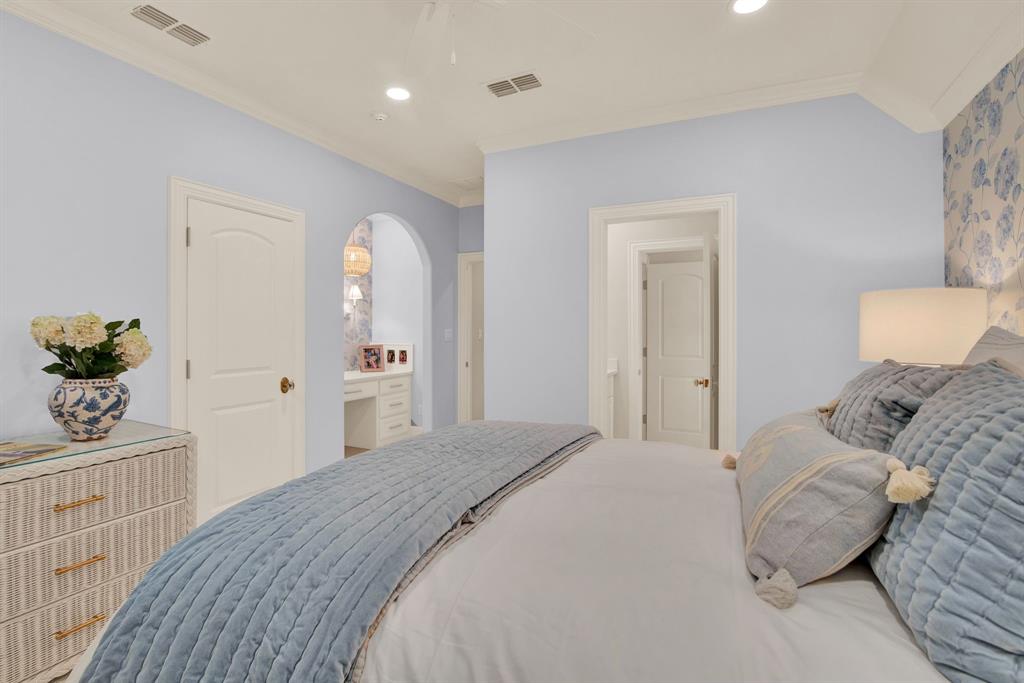 2921 Sedalia Trail Sherman, TX 75092 - Photo 31 of 40 a bedroom with a bed and a dresser