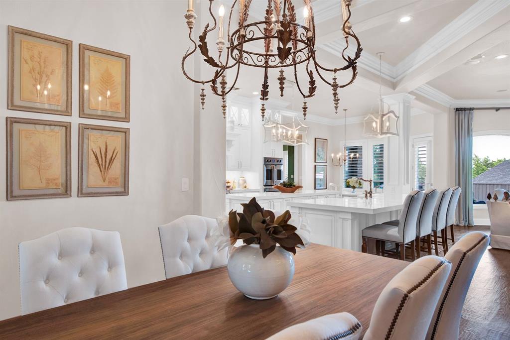 2921 Sedalia Trail Sherman, TX 75092 - Photo 8 of 40 a dining room with furniture and wooden floor