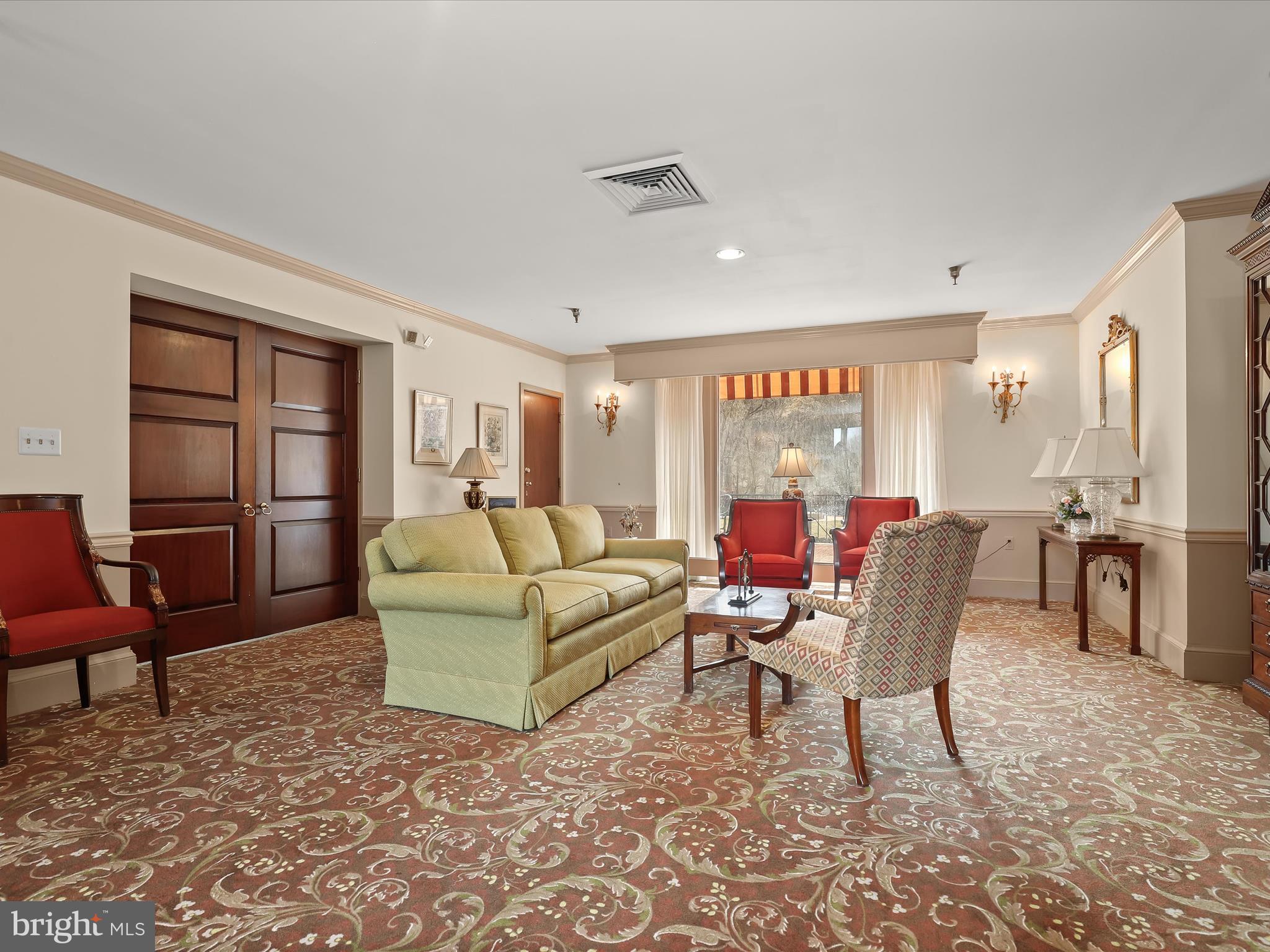 2331 Old Court Road, Unit 506 Pikesville, MD 21208 - Photo 48 of 51 a living room with furniture and a large window