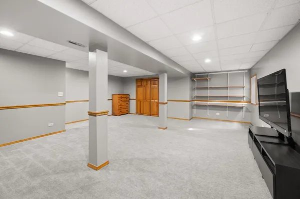 a view of a storage & utility room