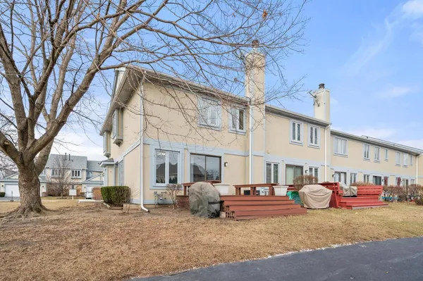 a view of a house with a patio