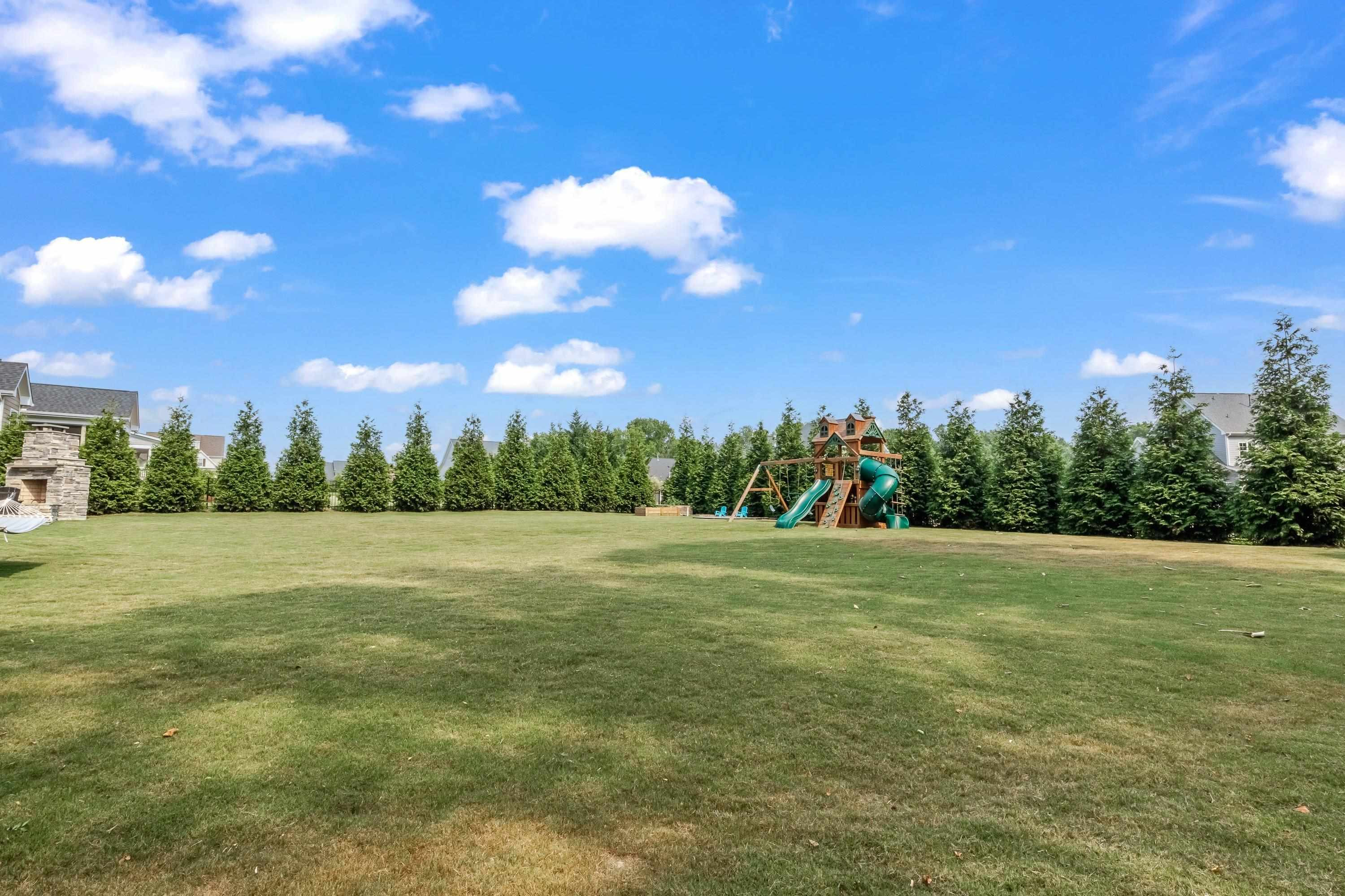 4136 Olde Judd Drive Willow Spring, NC 27592 - Photo 43 of 47 a view of a field with an trees